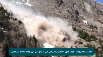 الأعداد المروعة.. كيف أدى الانهيار الأرضي في السودان إلى وفاة 1000 شخص؟